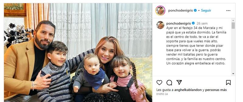 Marcela Mistral y Poncho de Nigris se casaron a los pocos meses de iniciar su relación