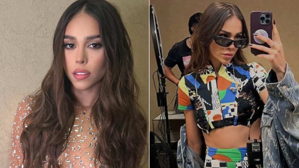 Danna Paola ha sido cuestionada por su transformación física