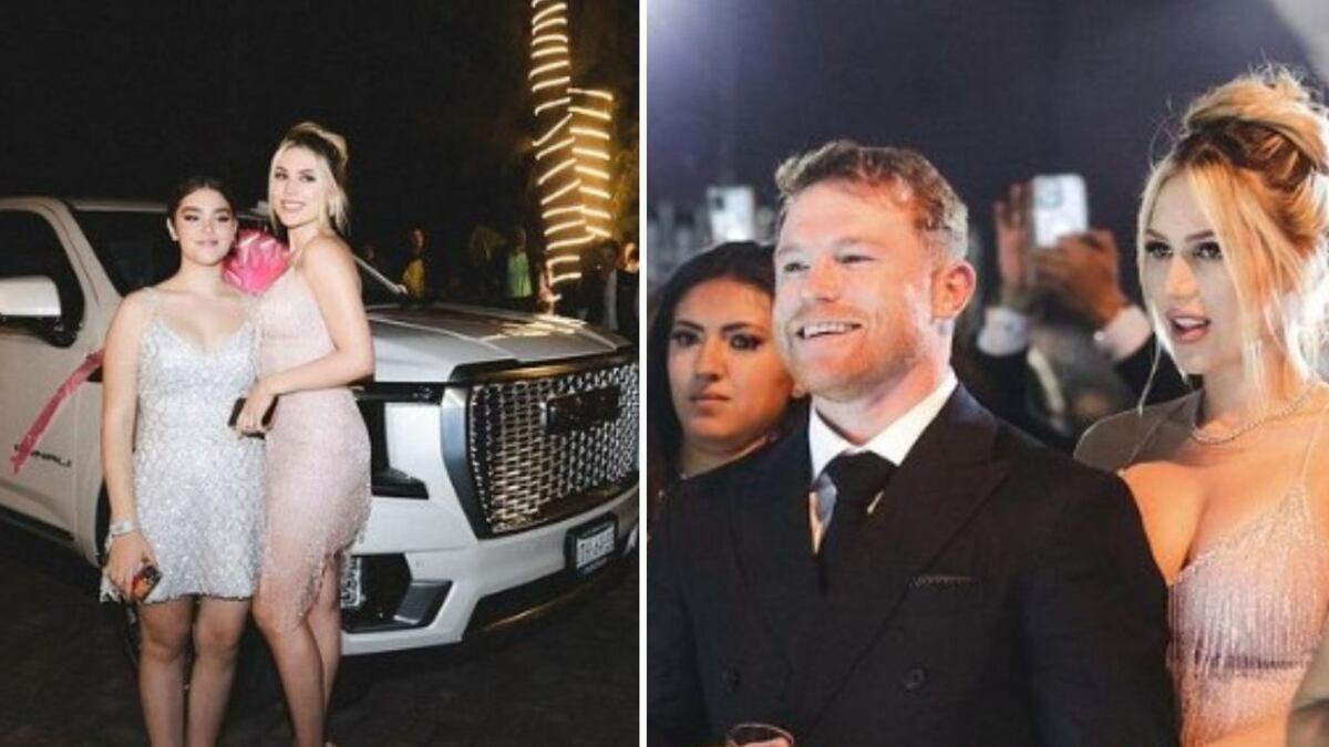 Las esposa de Canelo Álvarez le regaló un carro a su hijastra por sus 15 años