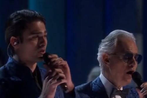 ¿Y si Matteo Bocelli hubiese sido John Cena?: Chilenas en estado de locura con presentación de los Bocelli en los Oscar