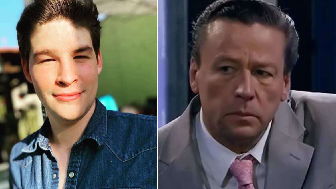 Alfredo Adame y su hijo