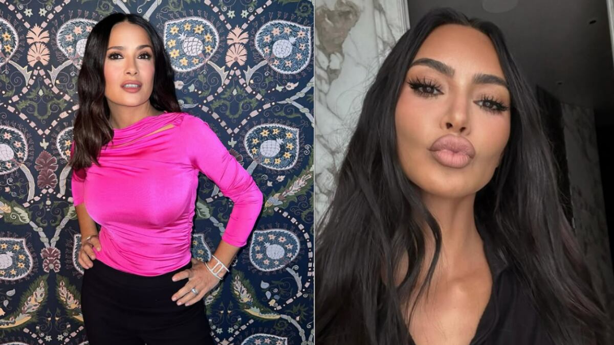 Salma Hayek / Kim Kardashian