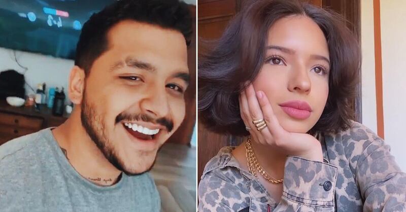 Ángela Aguilar y Nodal redes