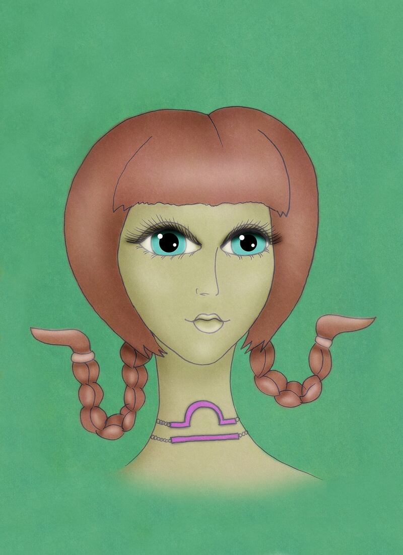 Ilustración Libra.