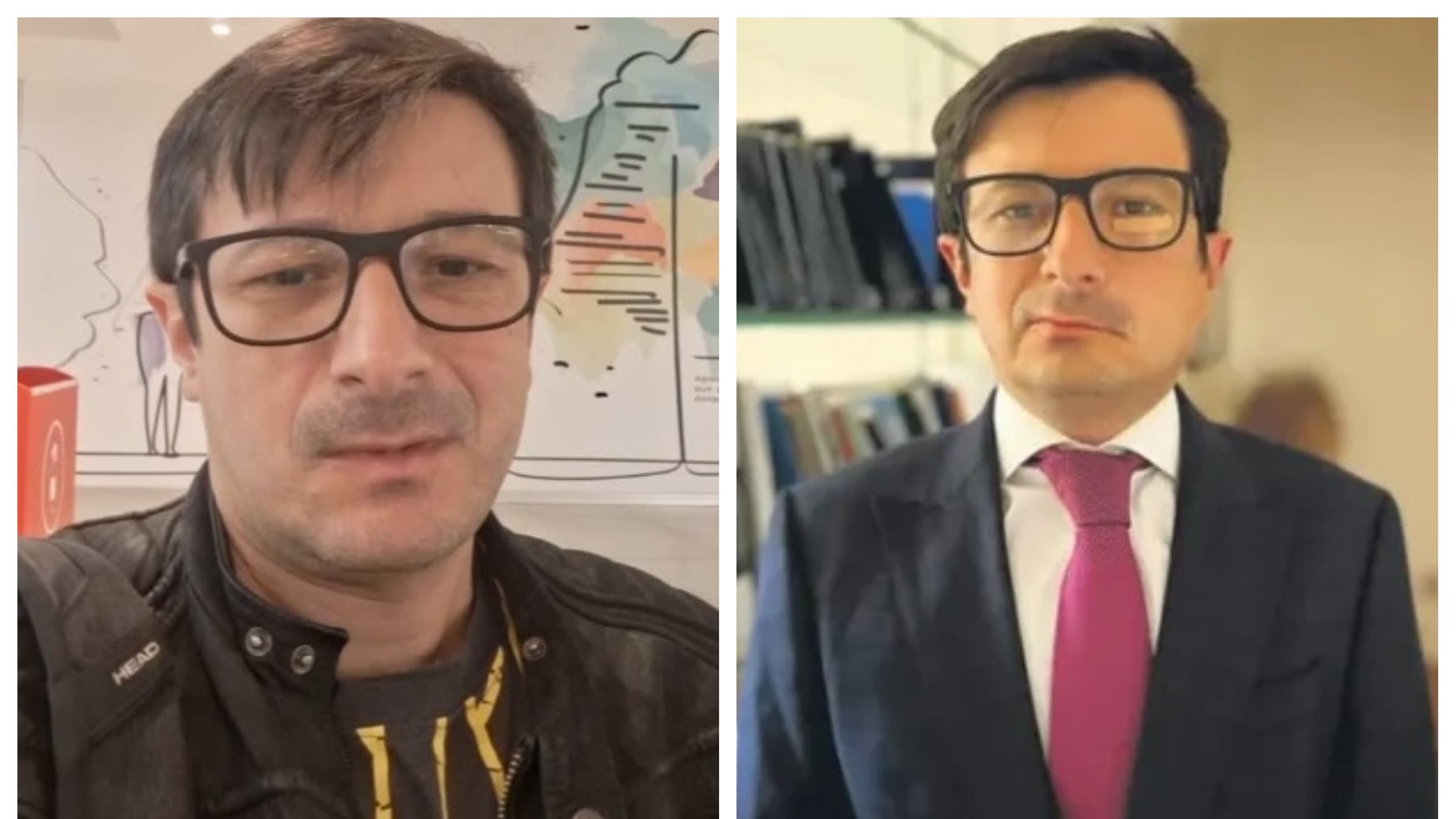 El abogado, en la actualidad uno de los rostros del matinal de TVN, realiza kinesiología para recuperar la flexibilidad en una de las partes de su rostro.