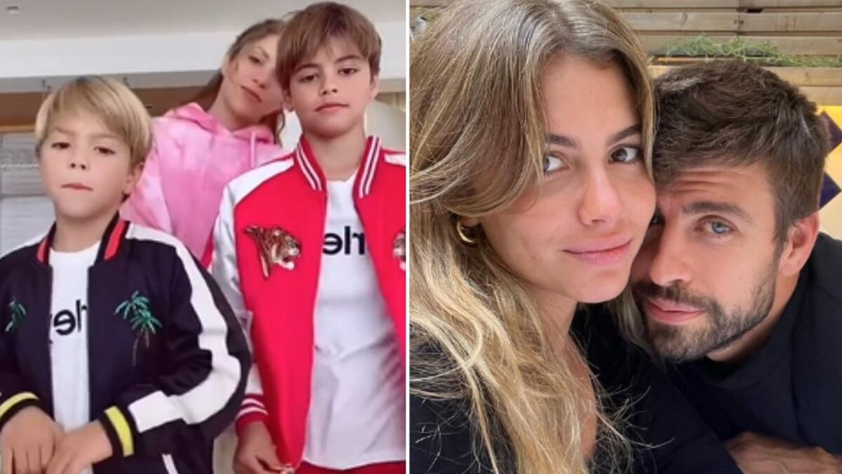 Milan y Sasha pasan sus últimos días en Barcelona, España, con su padre Gerard Piqué.