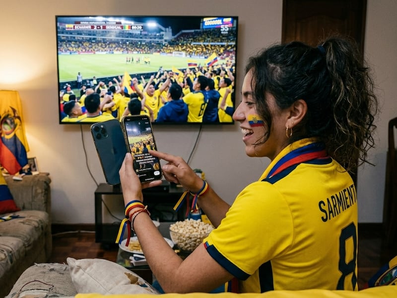 La influencer