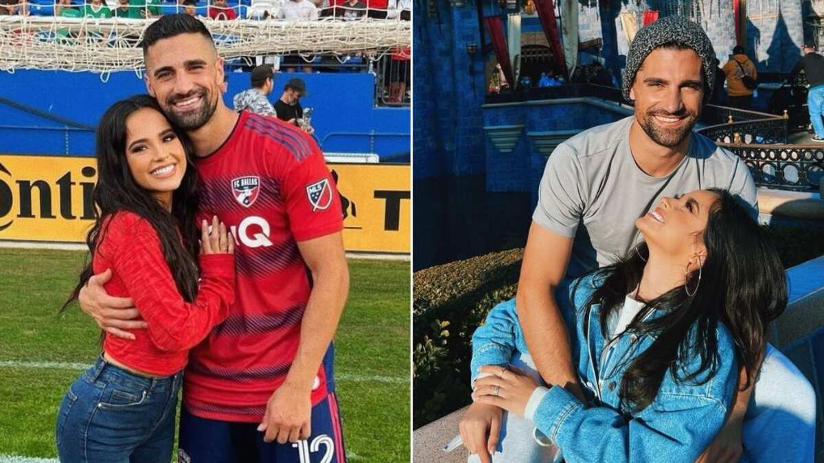 Becky G y  Sebastián Lletget: Por muchos años, se colocaron como una pareja ícono del espectáculo.