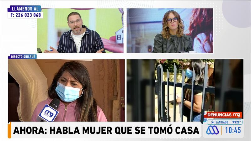 José Antonio Neme encaró a mujer que se tomó casa en Quilpué