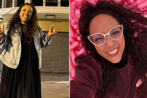 “El cambio es impresionante”: Michelle Rodríguez luce su figura con entallado vestido rojo y le llueven halagos