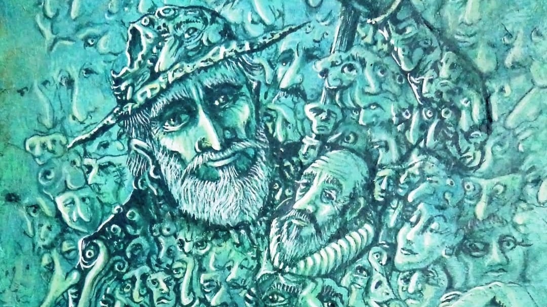 Obra "Los lectores" de Francisco Velásquez Zambrano