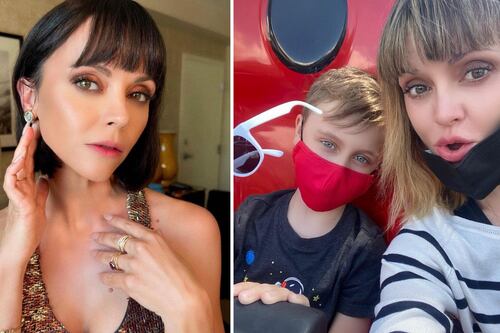 Christina Ricci aún duerme con su hijo de 8 años, explica por qué