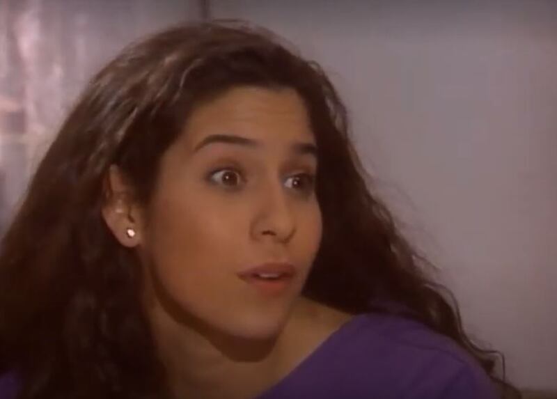 Elena en la telenovela "Muchachitas"