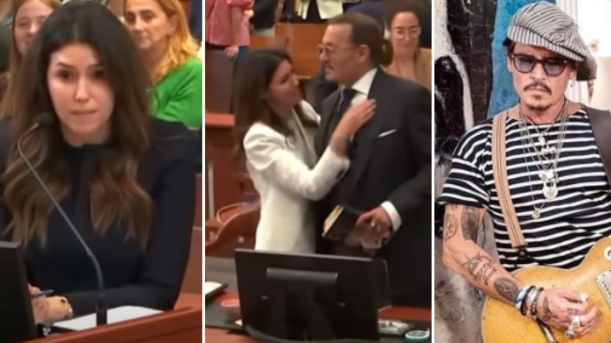 Johnny Depp y su abogada Camille Vásquez tienen una gran química