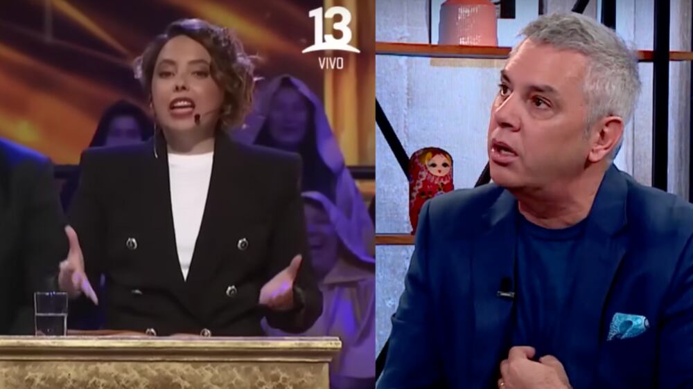 Chiqui Aguayo y José Miguel Viñuela | Captura: Canal 13 y TV+