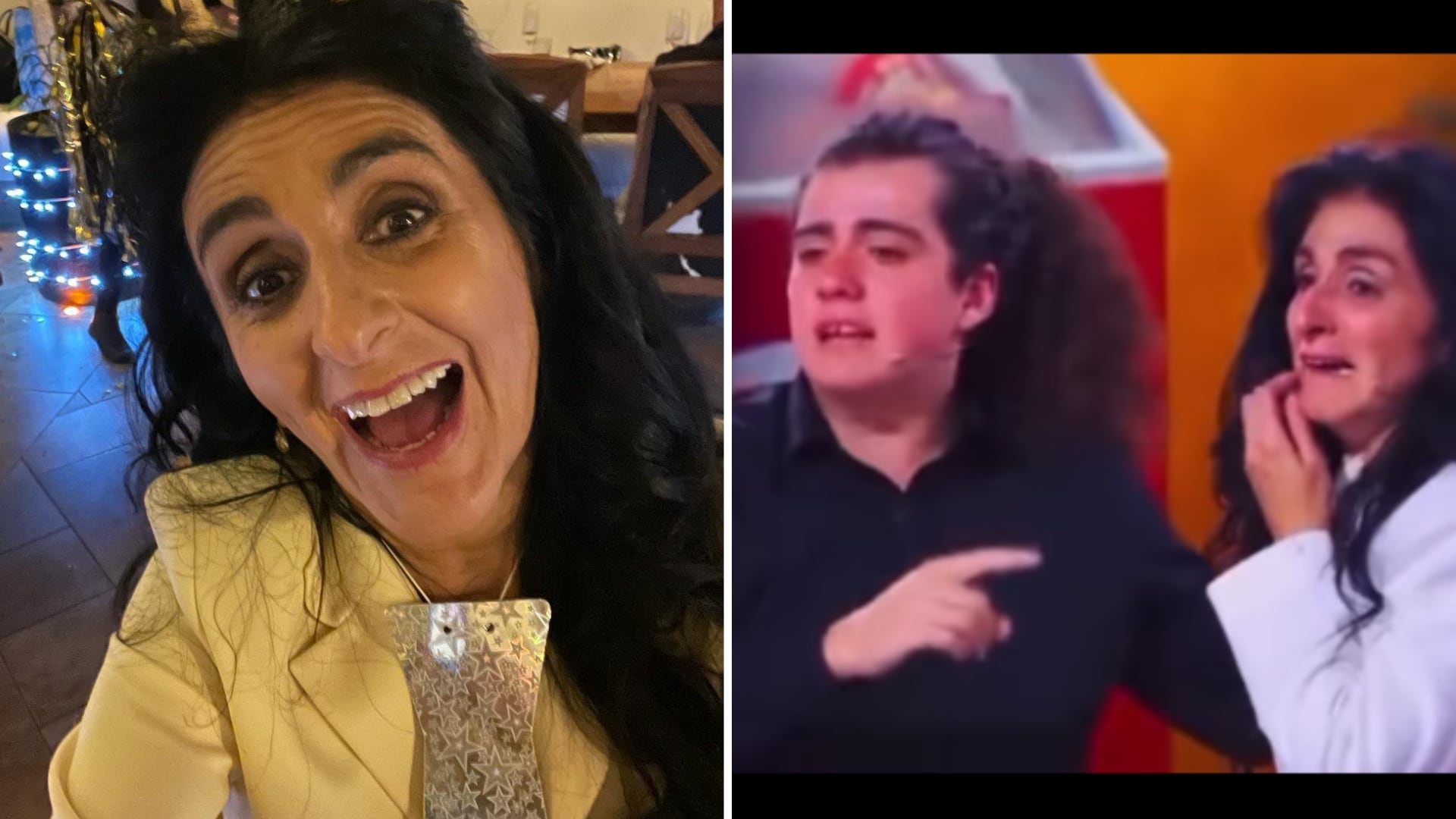 José Ignacio, de 18 años, pidió que respetaran a su madre