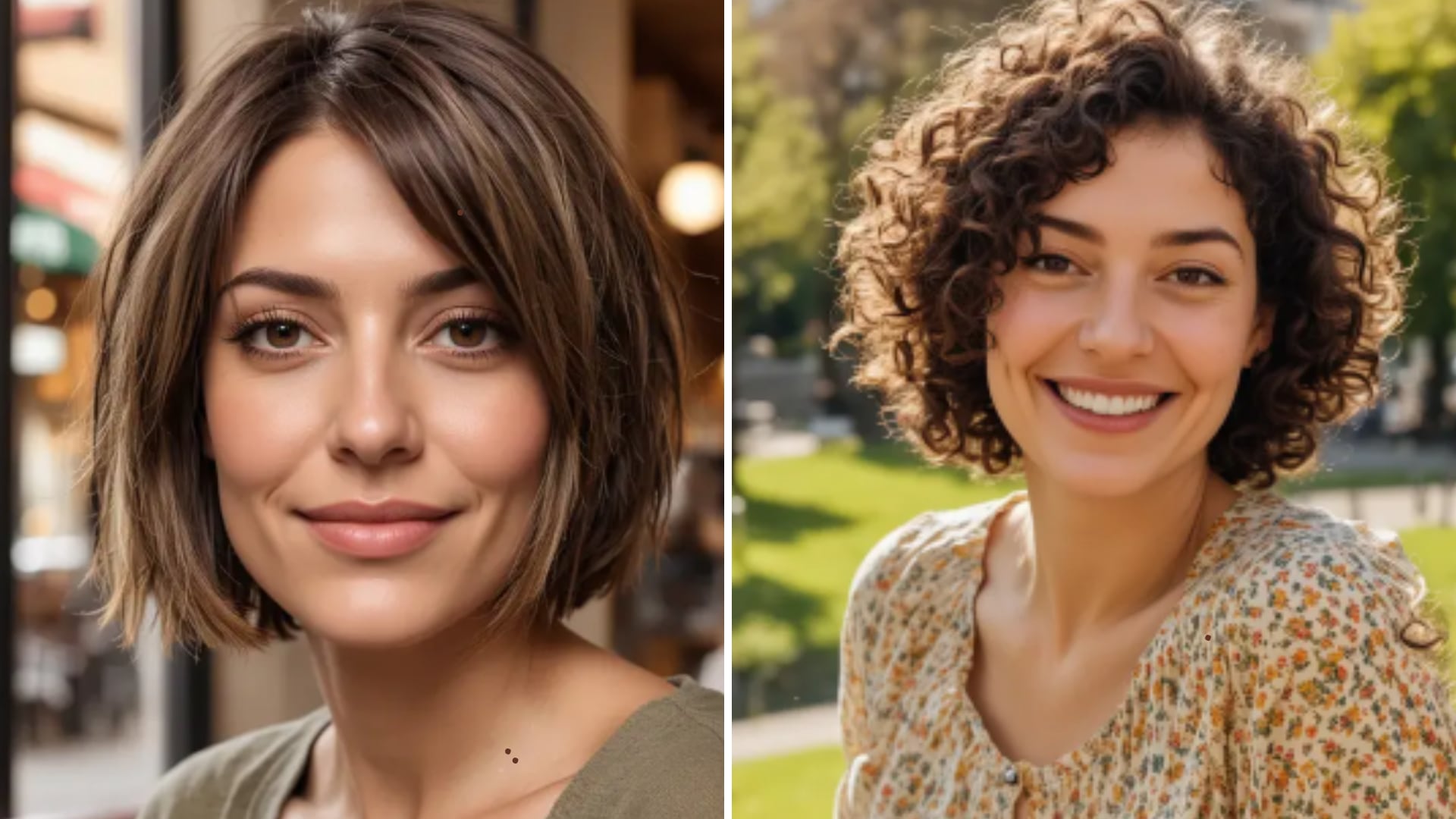 Bob italiano , el corte perfecto para las mujeres que rostro ovalado.