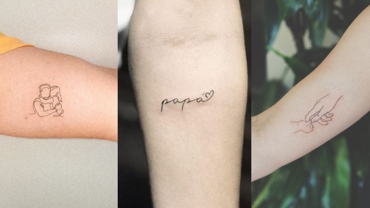 Tatuajes para dedicarle a tu papá