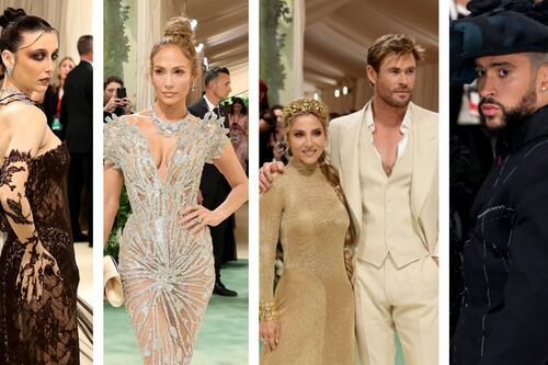 Met Gala 2024: Anfitriones Zendaya, Bad Bunny y JLo deslumbran pero Chris Hemsworth queda corto según los internautas