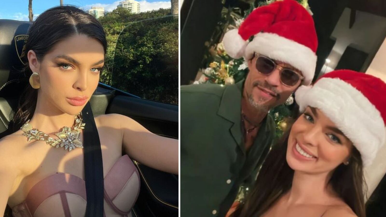 Nadia Ferreira y Marc Anthony