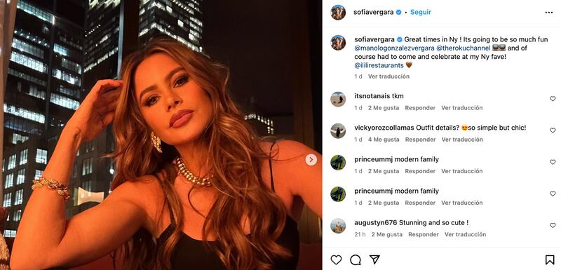 Sofía Vergara se colocó como un ejemplo de lucha tras sacar adelanta a su hijo.