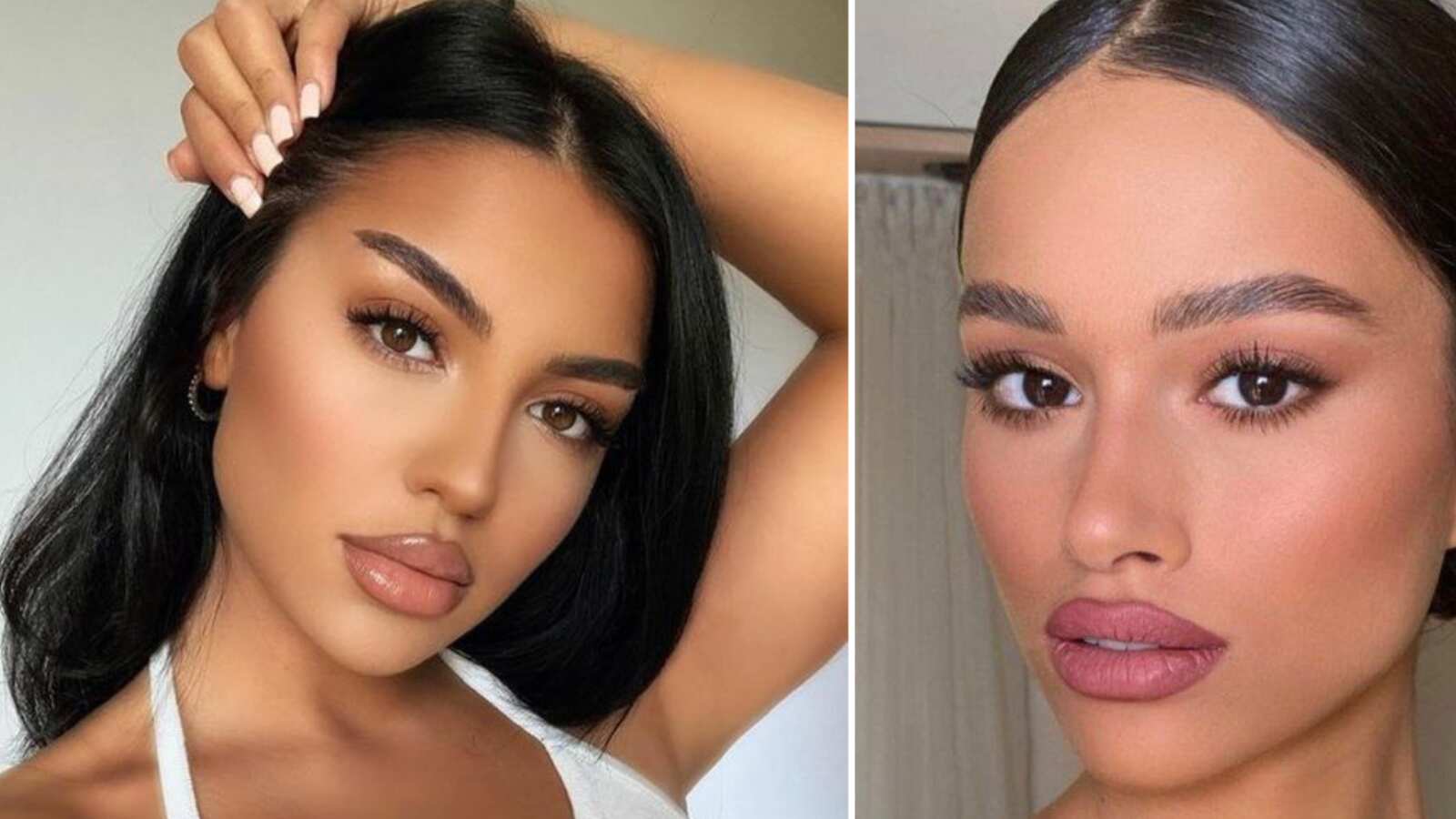 Maquillaje de día y natural para morenas