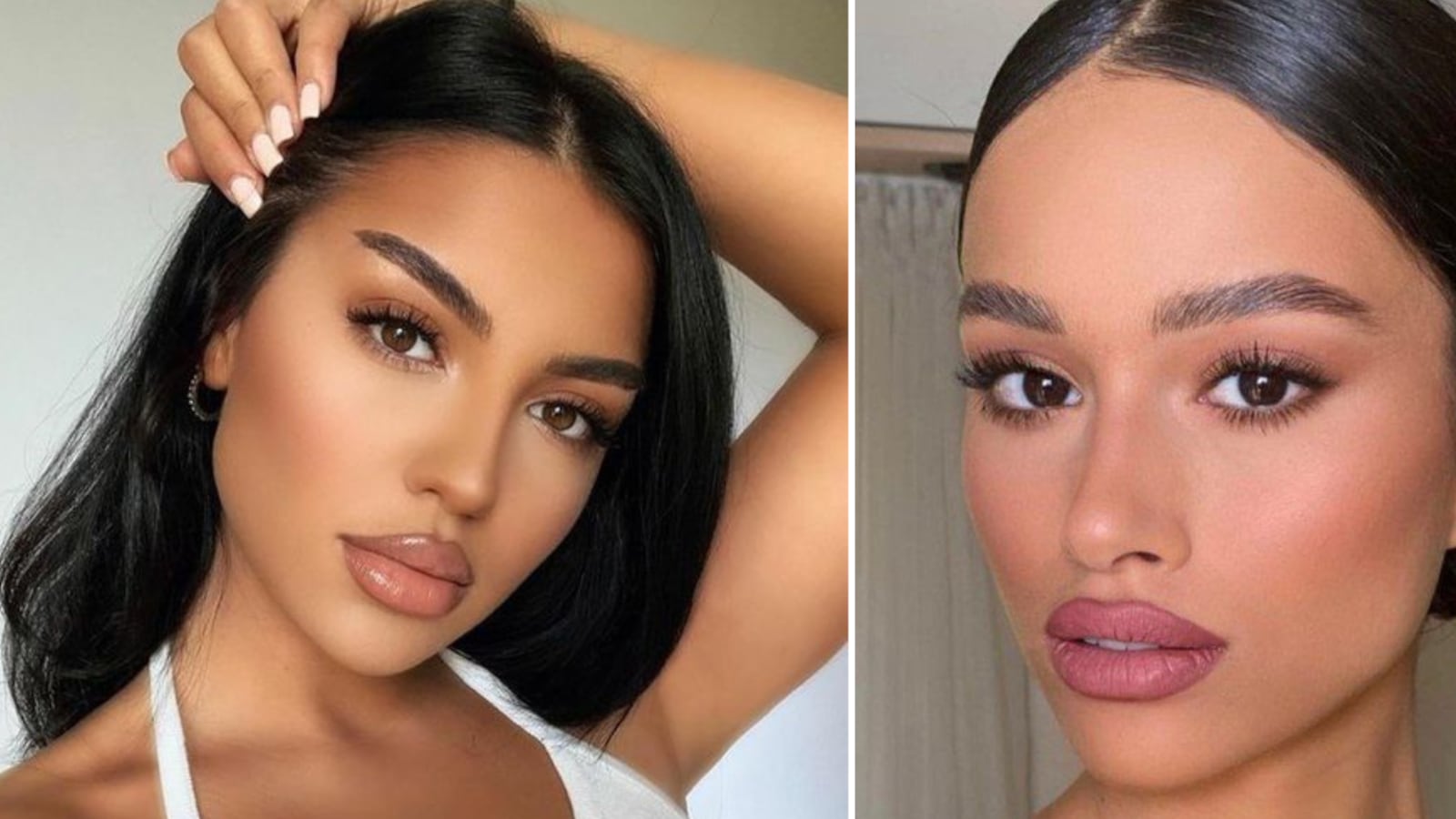 Maquillaje de día y natural para morenas