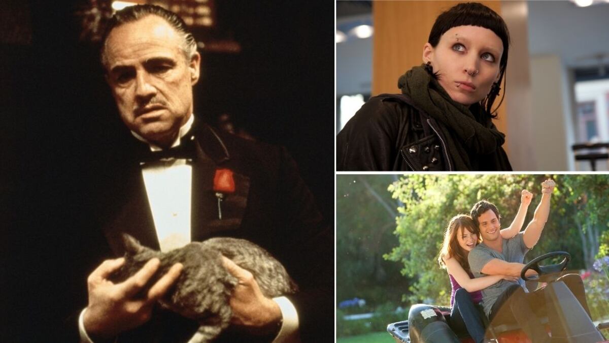 Escenas de El Padrino, La chica del dragón tatuado y Se dice de mí