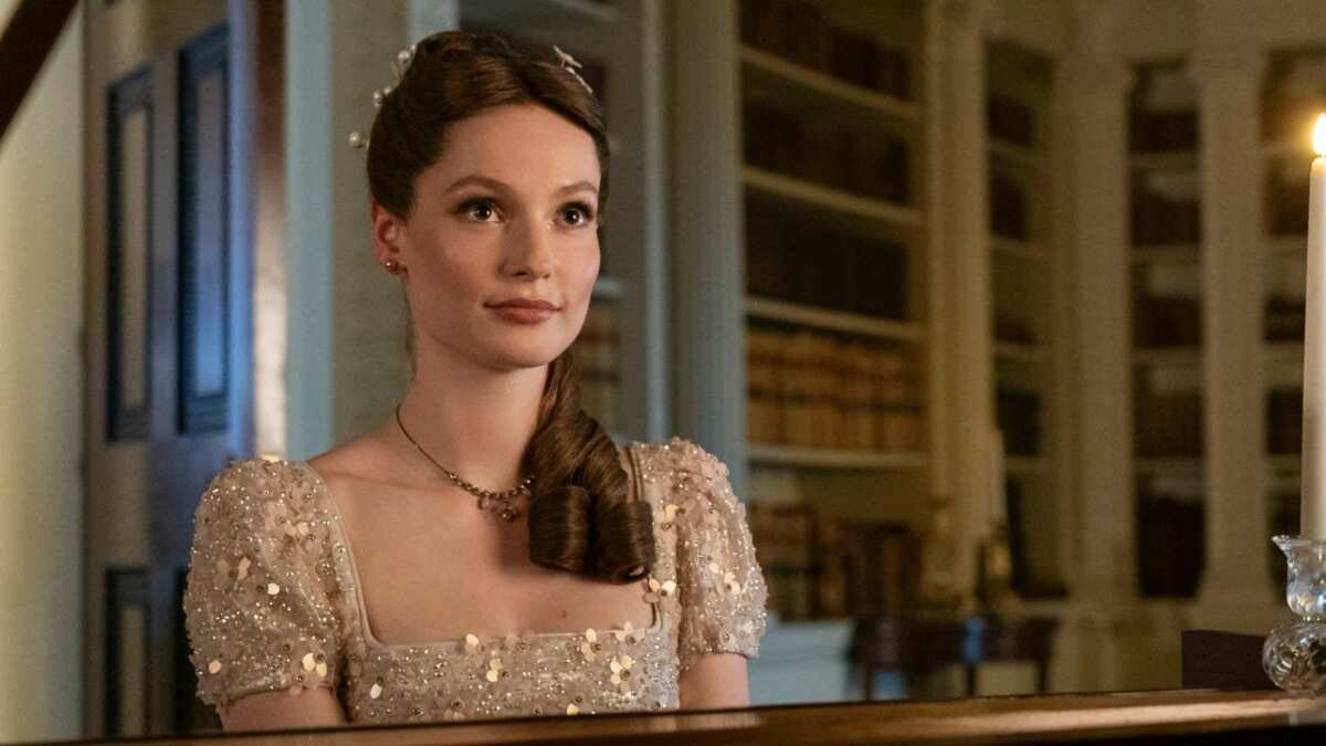 Hannah Dodd interpreta a Francesca Bridgerton en la tercera temporada de 'Bridgerton'