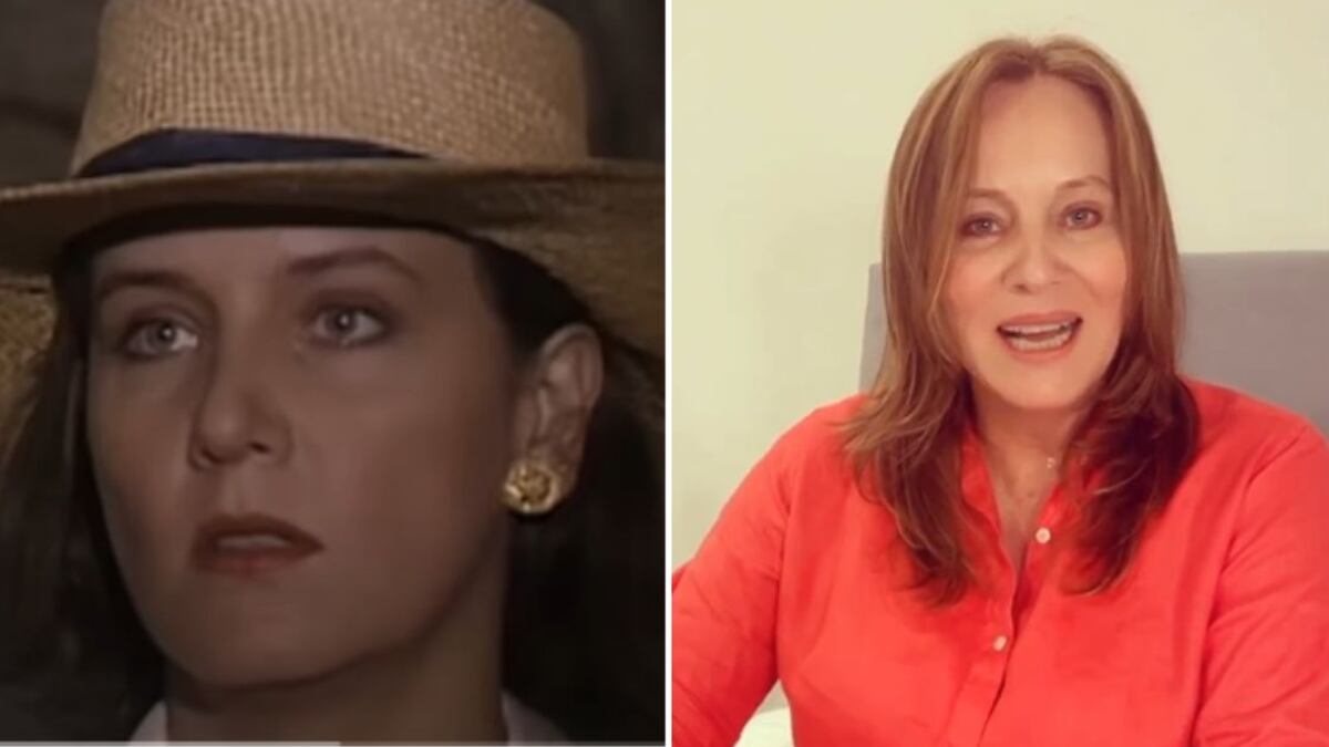 Tenía 32 años cuando interpretó el papel de Lucía Sandoval, la villana de la telenovela