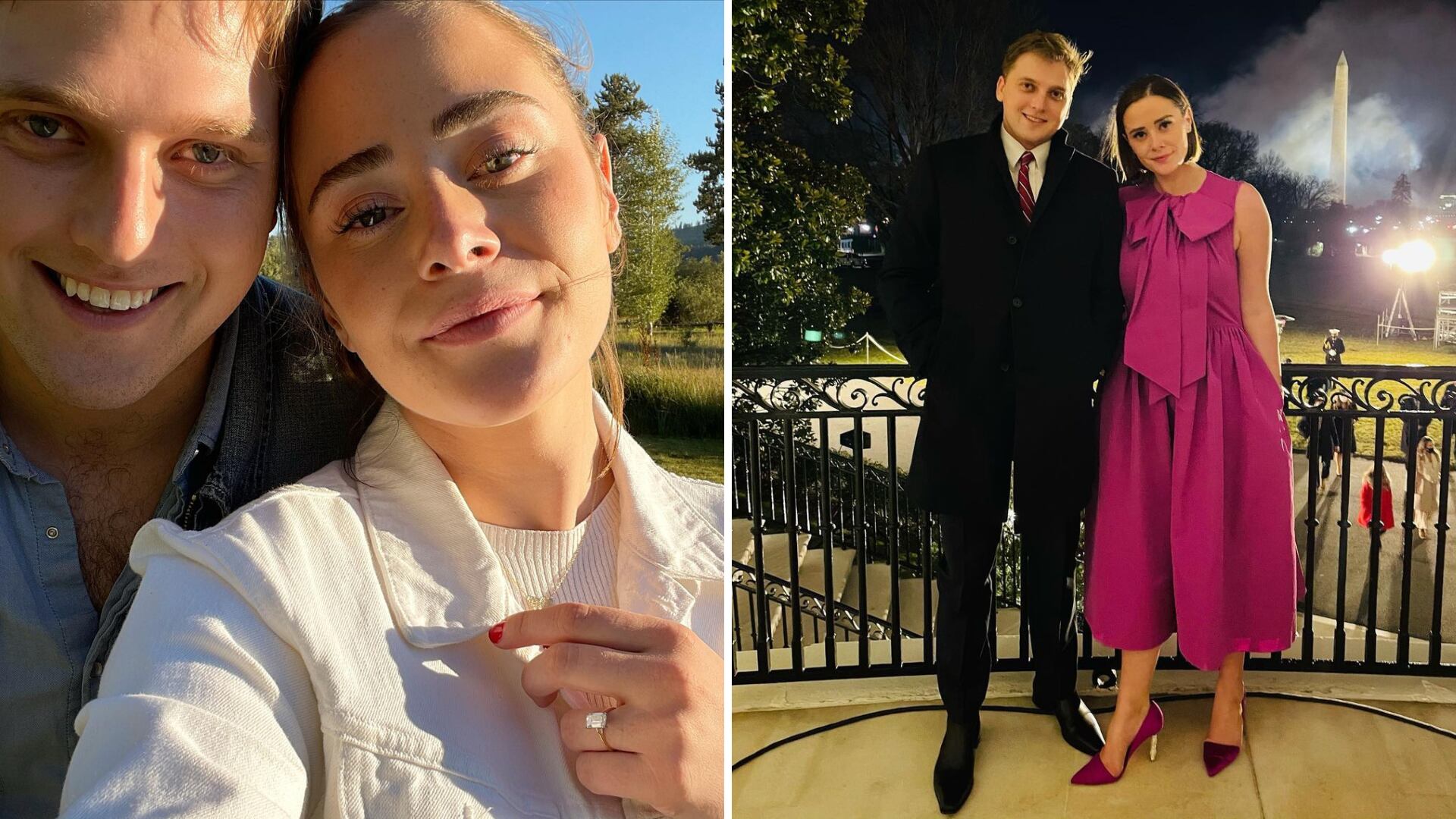 La nieta de Joe Biden se casó en la Casa Blanca