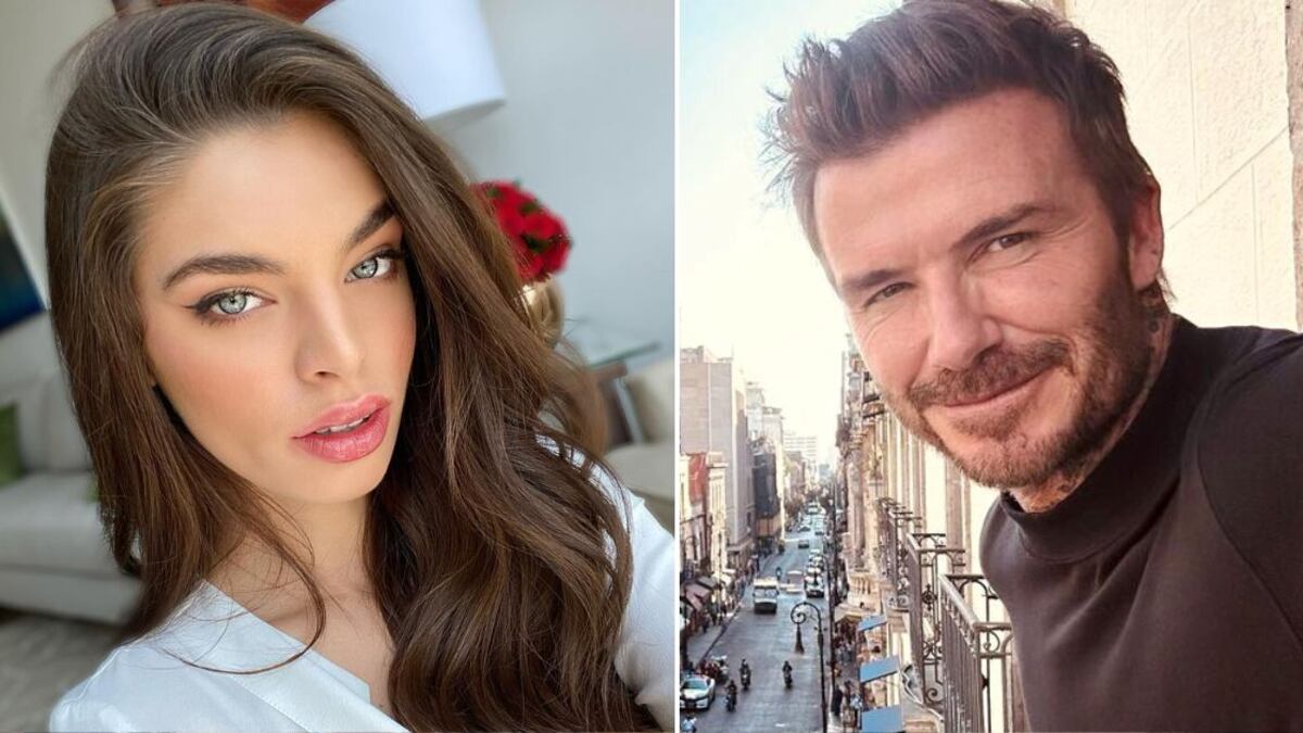 Nadia Ferreira conoció a David Beckham en el evento que catapultó su carrera