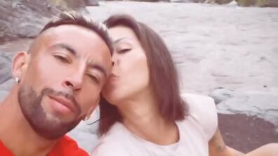 Mauricio Isla y Thati Lira