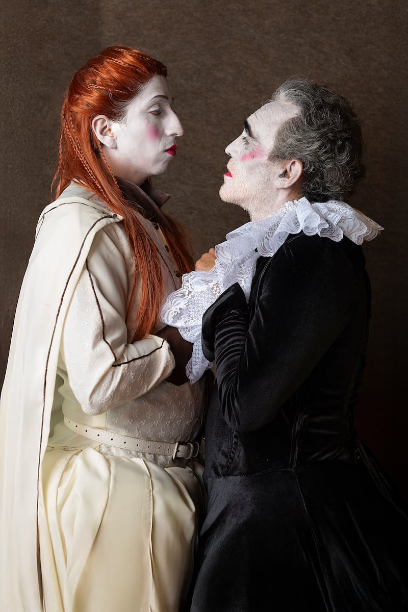 Personajes de la obra “Noche de Reyes o lo que quieran”