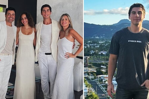 “Se ve más viejo que el papá”, hijo de Chayanne reaparece con nuevo look, pero en redes no lo perdonan