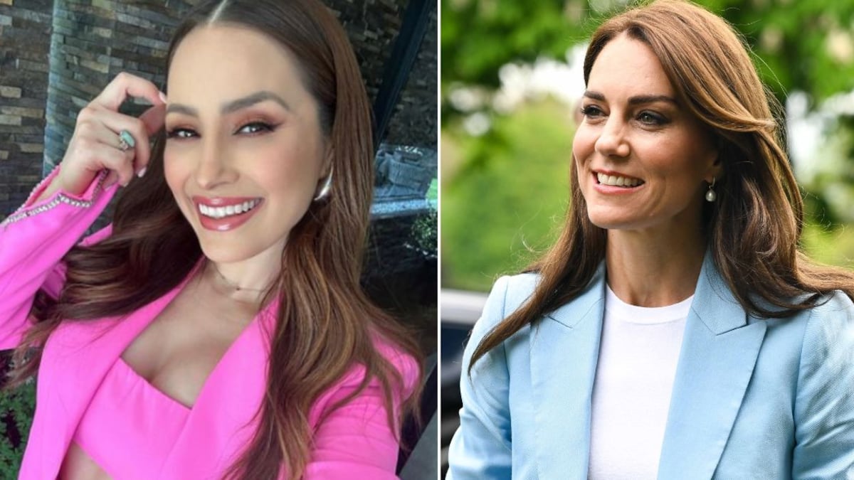 Cynthia Rodríguez y Kate Middleton moda