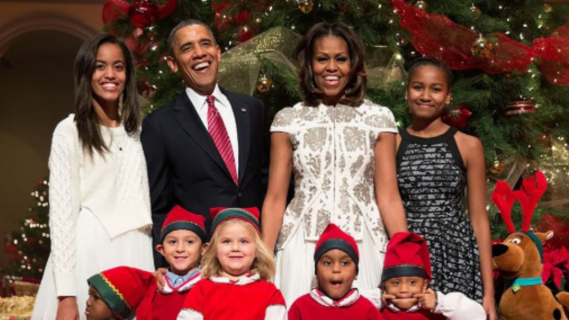 En diciembre la familia Obama fue fotografiada junta, pero la pareja la última que la vieron junta fue en una cena en la que no había conexión entre ellos.