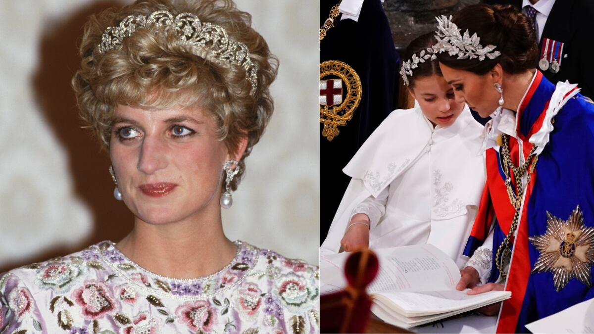 Estas son las fotos de la princesa Charlotte que probarían su parecido con Lady Di.