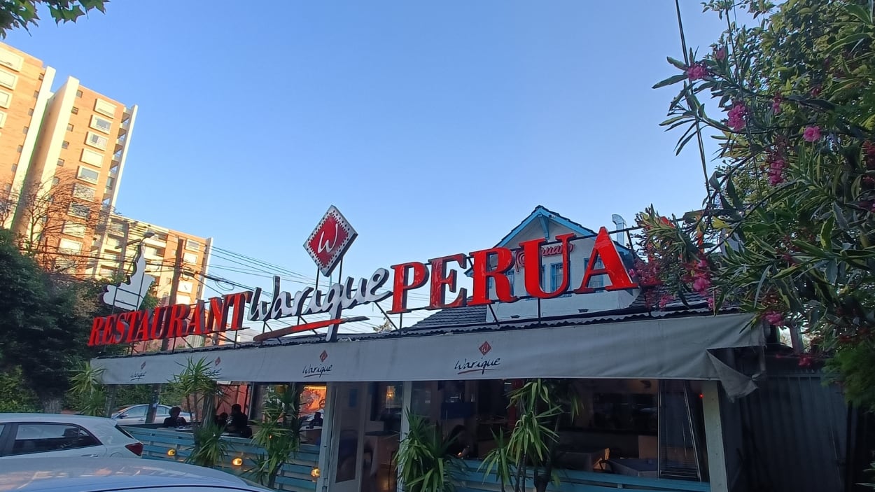 Restaurant Peruano Warique, Santiago, Chile / Foto tomada con un Oppo Reno 7