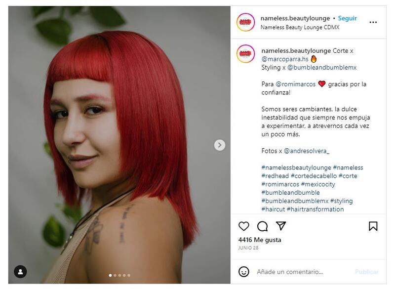 Romina Marcos es la hermana de Emilio Osorio que también es artista