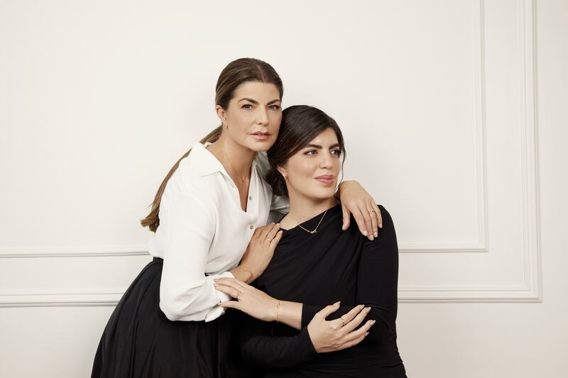 María José Baquerizo Queirolo y su madre, Rosanna Queirolo