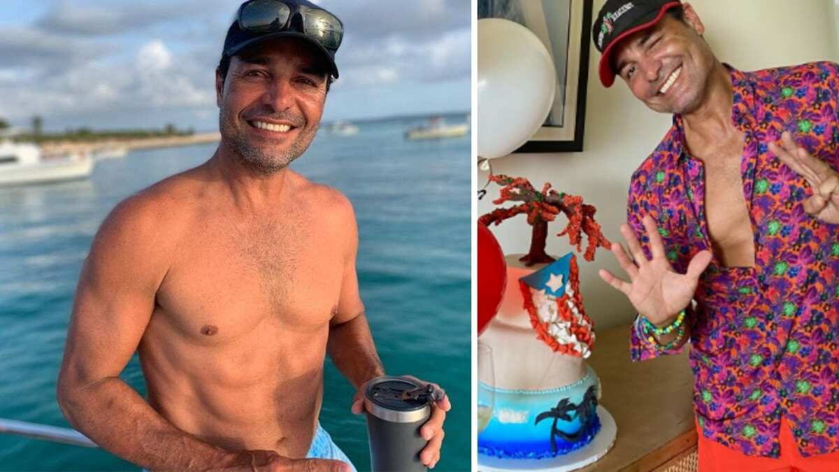 Chayanne reaparece y deja ver su nuevo rostro en redes