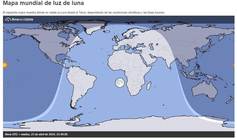 La luna rosa alcanzará su punto de máxima iluminación a las 7:49 p. m. hora del este