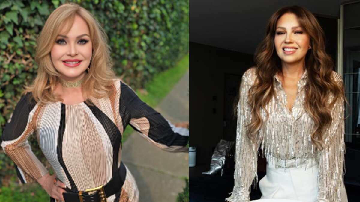 Gaby Spanic y Thalía