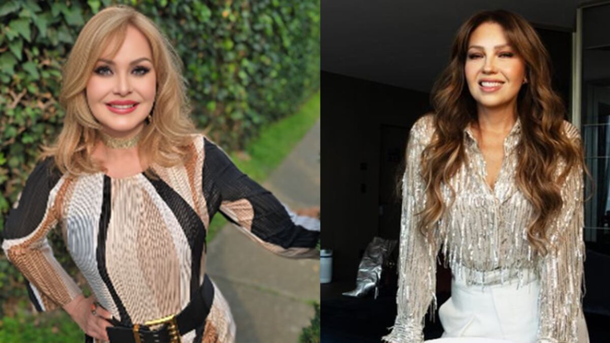 Gaby Spanic y Thalía