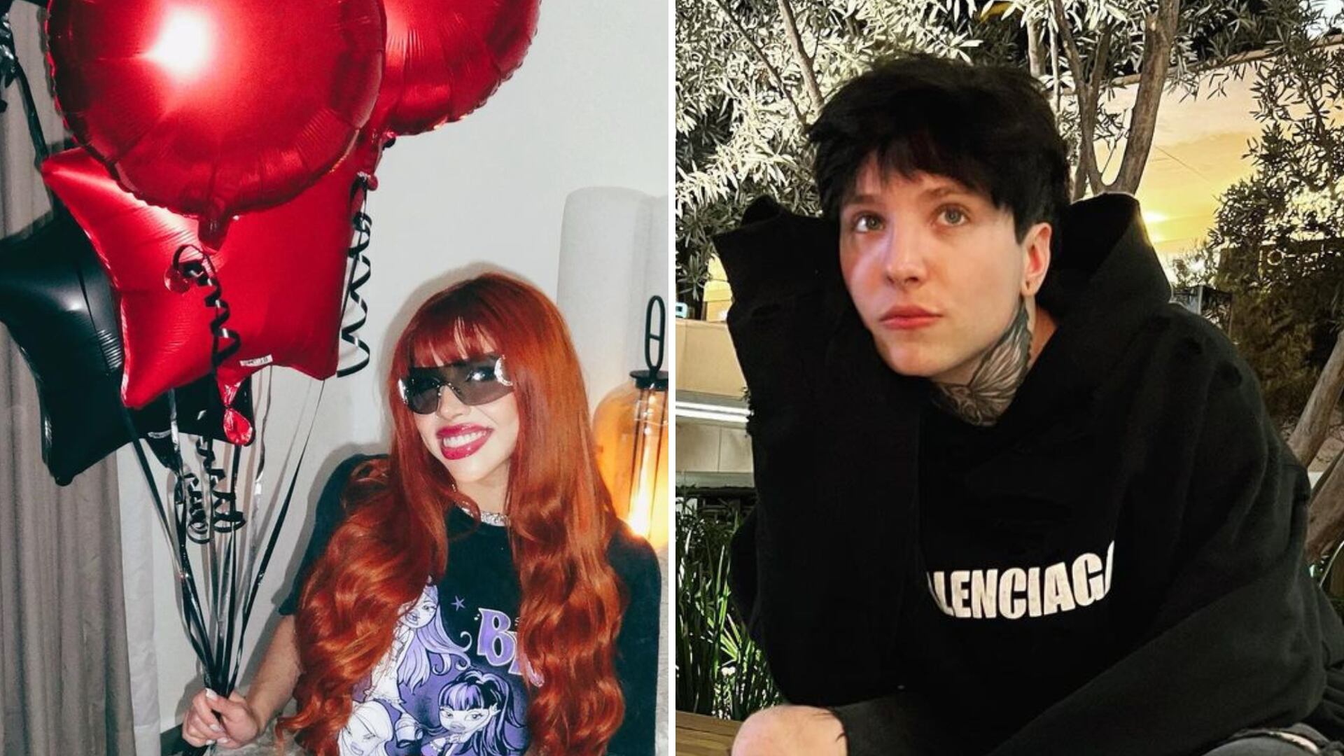 Cry sorprendió con globos a Yeri Mua