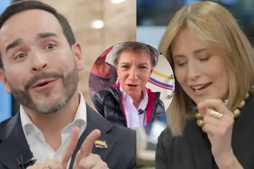 “El ignorante y arrogante es usted”, Claudia López a De la Espriella tras entrevista con Malú de Noticias Caracol