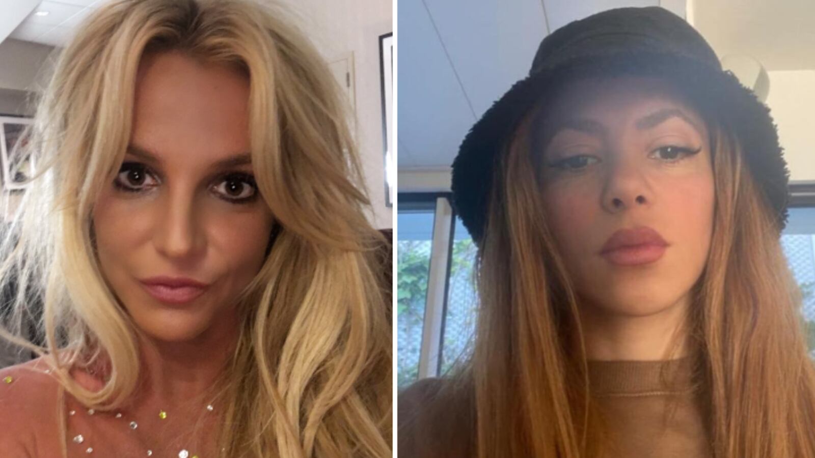 Shakira y Britney Spears