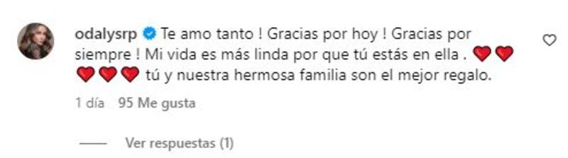 Odalys Ramírez y Patricio Borghetti tienen 12 años de relación amorosa