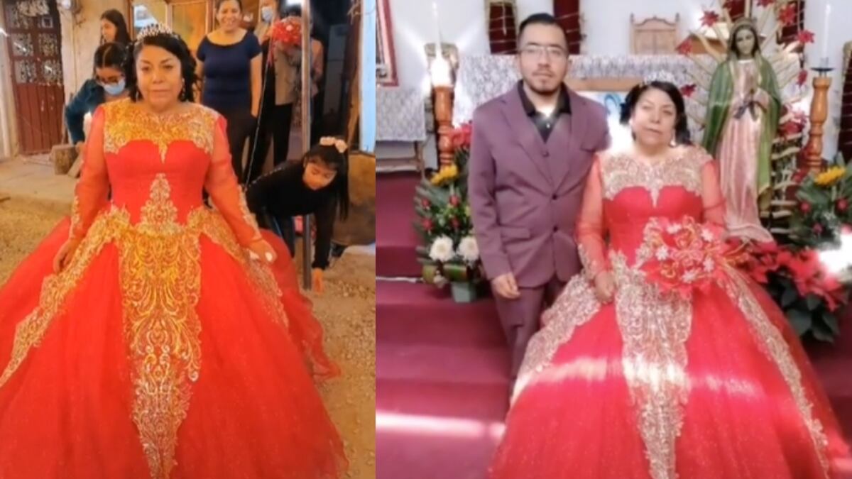 Abuela celebra sus 15 años